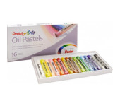 Kredki pastele olejne PENTEL 16kolorów PHN16