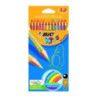 Kredki ołówkowe BIC Tropicolor 12 kolorów 83256610