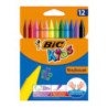 Kredki świecowe 12kol. Plastidecor 945764 BIC