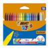 Kredki świecowe 18kol. Plastidecor 829771 BIC
