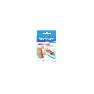 Plastry wodoodporne VISCOPLAST 12szt 3M-UU001624731