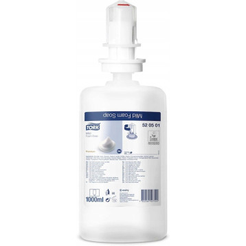 Mydło w piance delikatne PREMIUM 1L S4 520501 TORK Mydło w piance delikatne PREMIUM 1L S4 520501 TORK