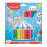 Kredki trójkątne MAPED COLORPEPS JUMBO 18 kolorów 834012