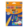 Kredki Eco Evolution 18kolorów STRIPES 9505241 BIC
