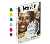 Kredki do twarzy CARIOCA MaskUP metaliczne 6 kolorów (43155) 170-2746