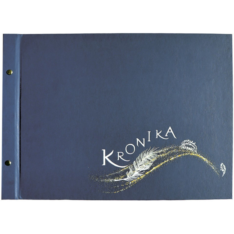 Kronika A3 malowana pozioma granatowa 415x297mm 1829-319-066 WARTA