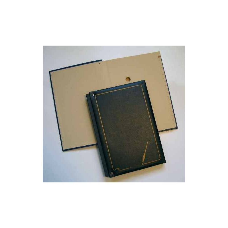 Teczka do podpisu 20k czarna harmonijkowa 920-014 WARTA