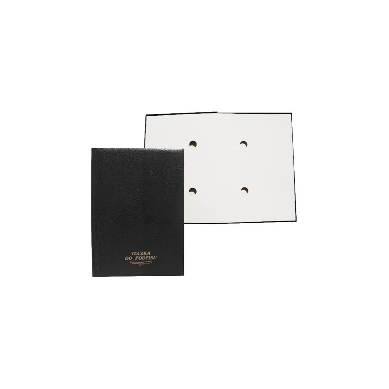 Teczka do podpisu 20k.czarna 920-032 WARTA