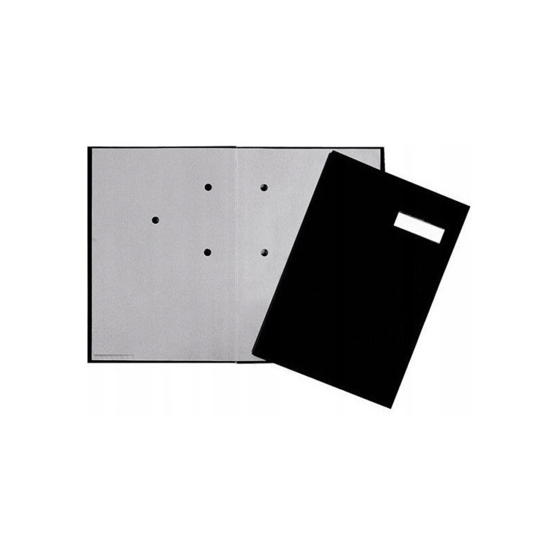 Teczka do podpisu 20-częściowa czarna PP P2419244 DURABLE