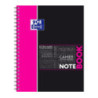 Kołozeszyt A4 80k kratka NOTEBOOK mix kolor 400037406 OXFORD