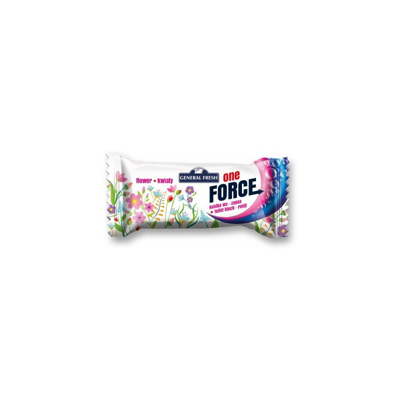 Kostka zapas do WC FORCE ONE 40g kwiatowy 16369