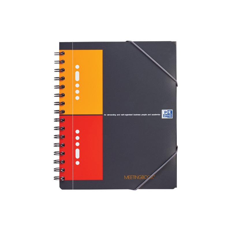 Kołonotatnik A5+ 80k kratka OXFORD Meetingbook International 100102104