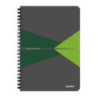 Kołonotatnik LEITZ Office A5 w linie z ok.kar zielony 44590055