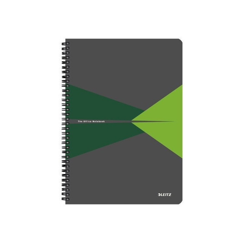 Kołonotatnik OFFICE A4 kratka zielony 46470055 LEITZ
