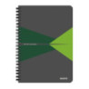 Kołonotatnik OFFICE PP A5 kratka zielony 44980055 LEITZ