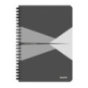 Kołonotatnik OFFICE PP A5 kratka szary 44980085 LEITZ