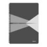 Kołonotatnik OFFICE PP A4 kratka szary 44950085 LEITZ