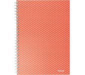 Kołonotatnik Colour`Breeze A5 w kratkę koralowy 628468 ESSELTE