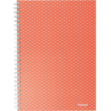 Kołonotatnik Colour`Breeze A5 w kratkę koralowy 628468 ESSELTE Kołonotatnik Colour`Breeze A5 w kratkę koralowy 628468 ESSELTE