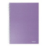 Kołonotatnik Colour`Breeze A5 w kratkę lawendowy 628469 ESSELTE
