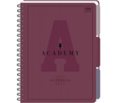 Kołozeszyt B5 100k kratka 90g przekł PP ACADEMY