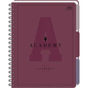 Kołozeszyt B5 100k kratka 90g przekł PP ACADEMY