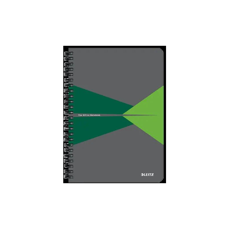 Kołonotatnik Office A5 w kratkę zielony 44581055 LEITZ