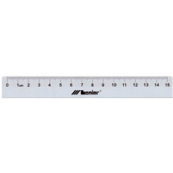 Linijka metalowa 15cm 30403 LENIAR Linijka metalowa 15cm 30403 LENIAR