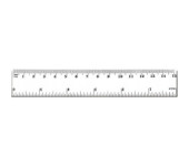 Linijka 15cm BL002-A TETIS