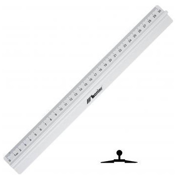 Linijka z uchwytem 30cm 30086 LENIAR Linijka z uchwytem 30cm 30086 LENIAR