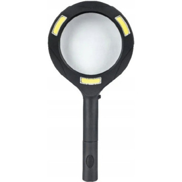 Lupa szklana z podświetleniem LED - szkło powiększające 85mm GR-L01 120-1961 GRAND Lupa szklana z podświetleniem LED - szkło powiększające 85mm GR-L01 120-1961 GRAND