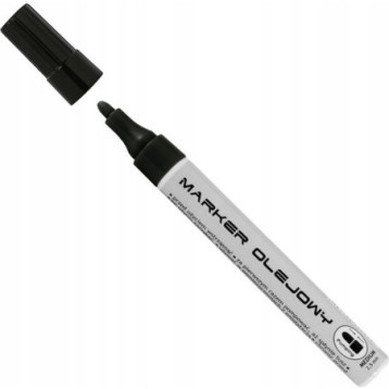 Marker olejowy ECONOMY czarny TO-420 TOMA Marker olejowy ECONOMY czarny TO-420 TOMA