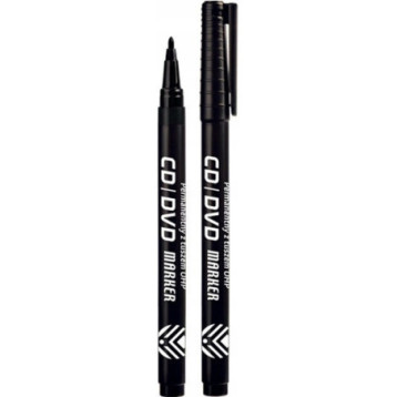 Marker OHP czarny CD/DVD KM111-V TETIS