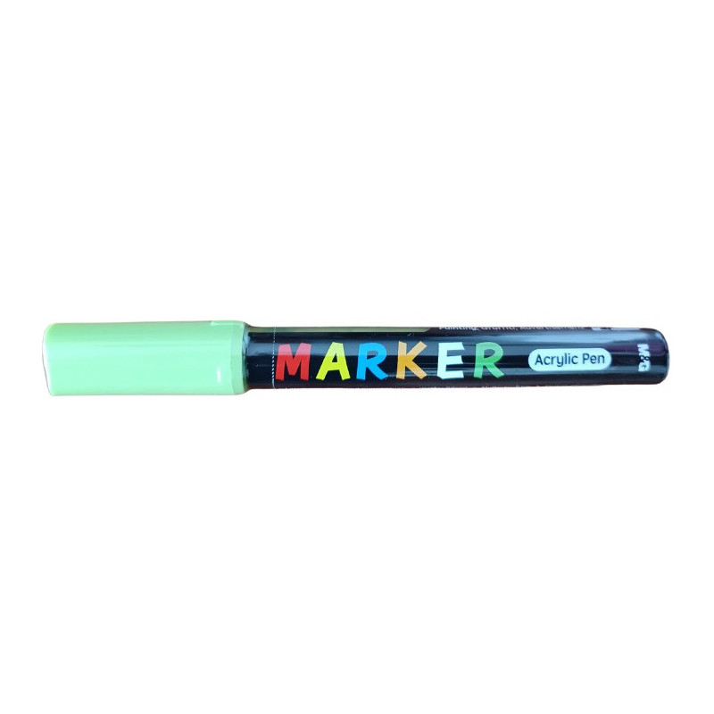 Marker akrylowy 1-2mm zielony żółtawy MG APL503-51