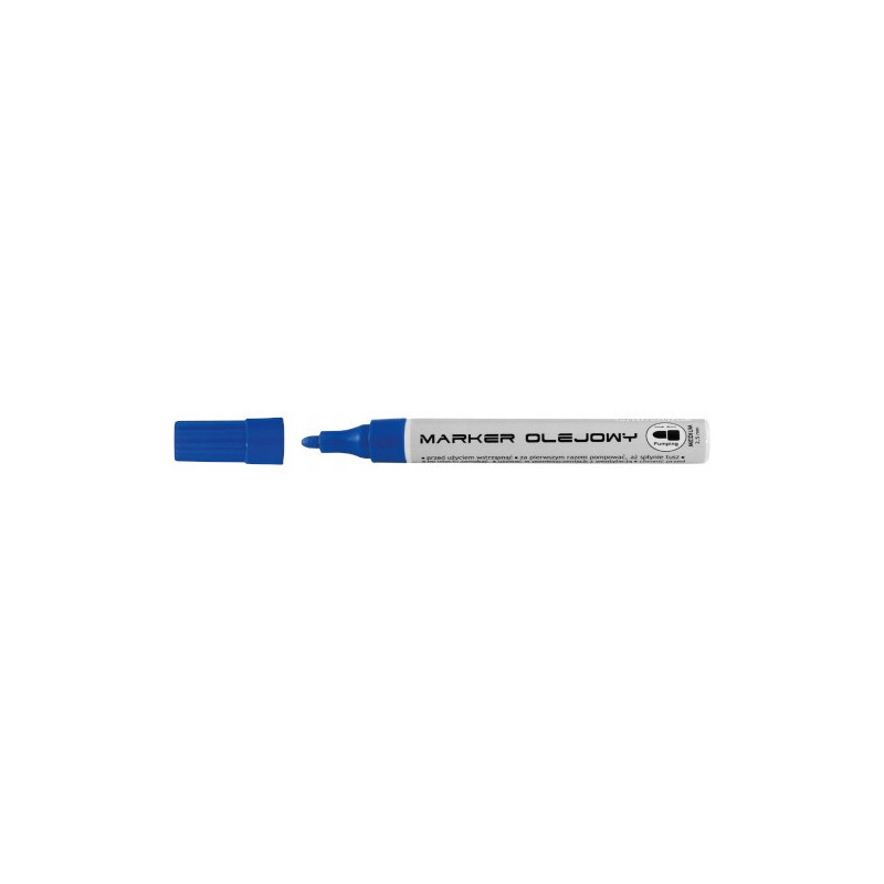 Marker olejowy ECONOMY niebieski TO-420 TOMA