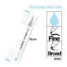 Marker alkoholowy dwustronny PALE BABY BLUE PP915-51 ARTIX