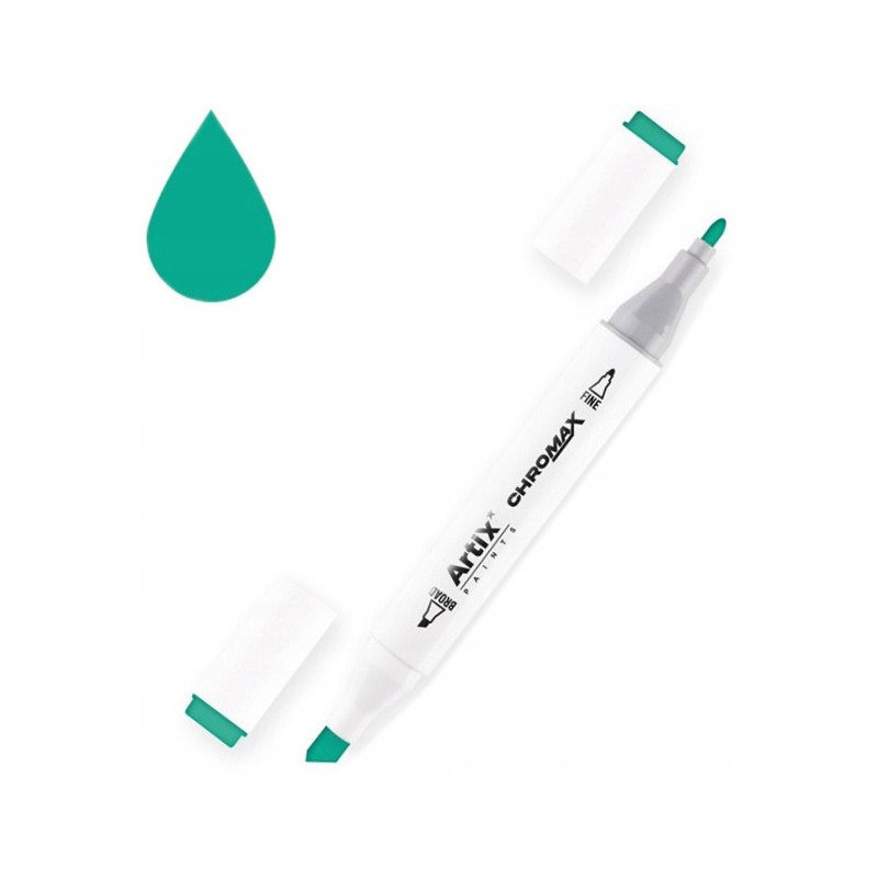 Marker alkoholowy dwustronny TURQUOISE GREEN PP915-53 ARTIX