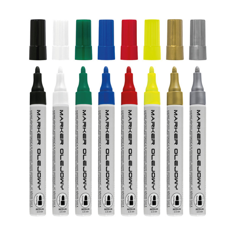 Marker olejowy ECONOMY zielony TO-420 TOMA Marker olejowy ECONOMY zielony TO-420 TOMA