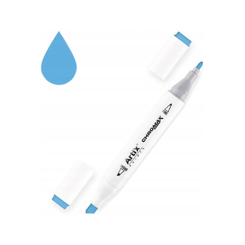 Marker alkoholowy dwustronny PHTHALO BLUE PP915-80 ARTIX
