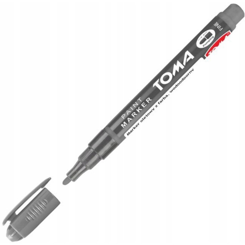 Marker olejowy F antracyt 1,5mm TO-441 TOMA Marker olejowy F antracyt 1,5mm TO-441 TOMA