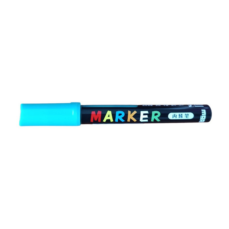 Marker akrylowy 1-2 mm zielony niebieskawy MG ZPLN6570-53 Marker akrylowy 1-2 mm zielony niebieskawy MG ZPLN6570-53