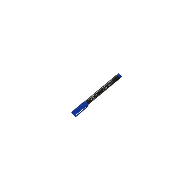 Marker permanentny niebieski COMPACT