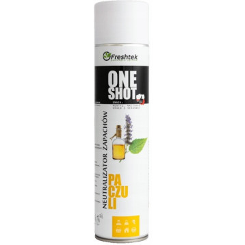 Odświeżacz powietrza/Nautralizator zapachów ONE SHOT 600ml PACZULI Odświeżacz powietrza/Nautralizator zapachów ONE SHOT 600ml PACZULI