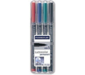 Foliopis permanentny B314 WP4 etui 4szt. STAEDTLER S314WP4