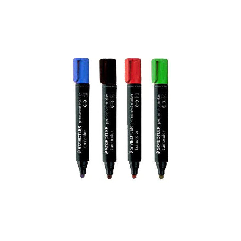 Marker 350-9 czarny STAEDTLER LUMOCOLOR permamentny ścięty