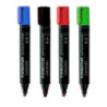Marker 350-2 czerwony STAEDTLER LUMOCOLOR permamentny ścięty