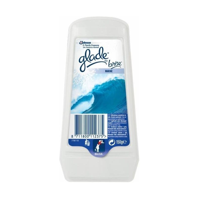 Odświeżacz powietrza GEL GLADE 150g morski  12375