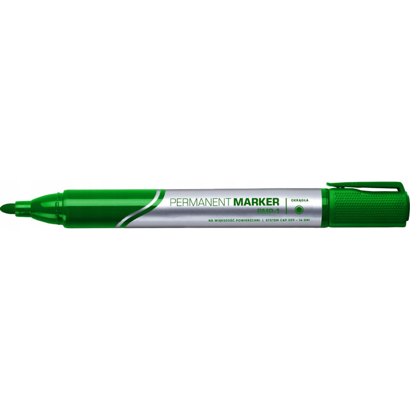Marker permanentny RMP-1 zielony RYSTOR 432-003