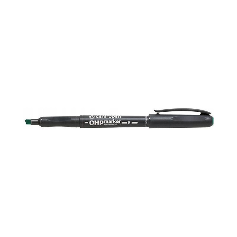 Marker permanentny OHP 1-3mm zielony 2638 CENTROPEN