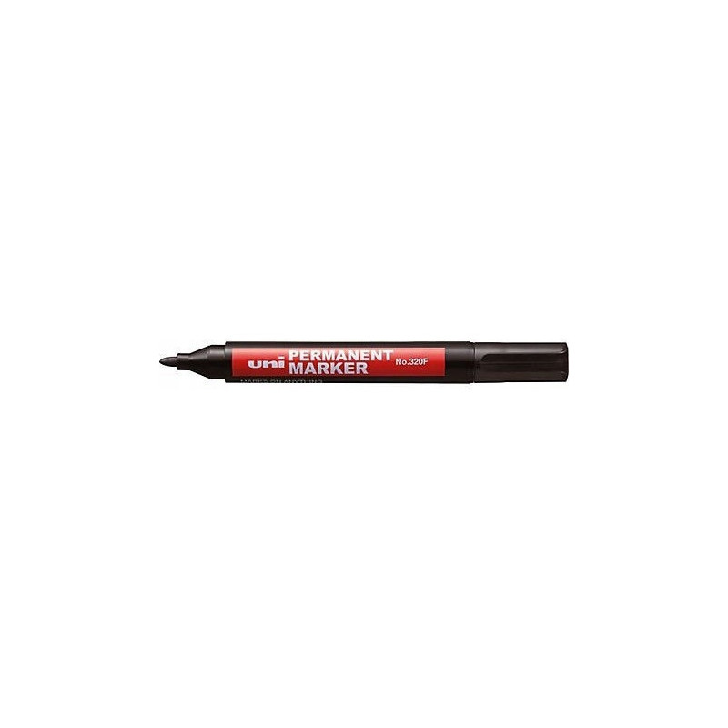 Marker permanentny UNI NO-320 okrągły zielony